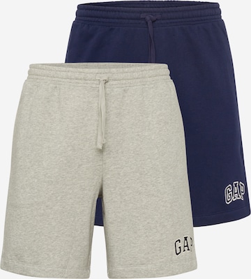 GAP Loosefit Broek in Blauw: voorkant