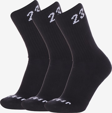 Jordan Sportsocken in Schwarz: predná strana