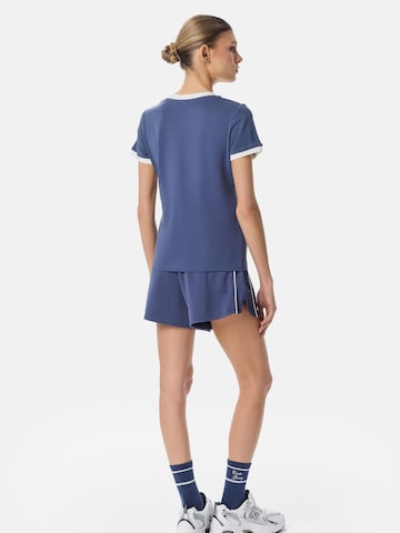Cardio Bunny - Camiseta 'RETRO' en azul