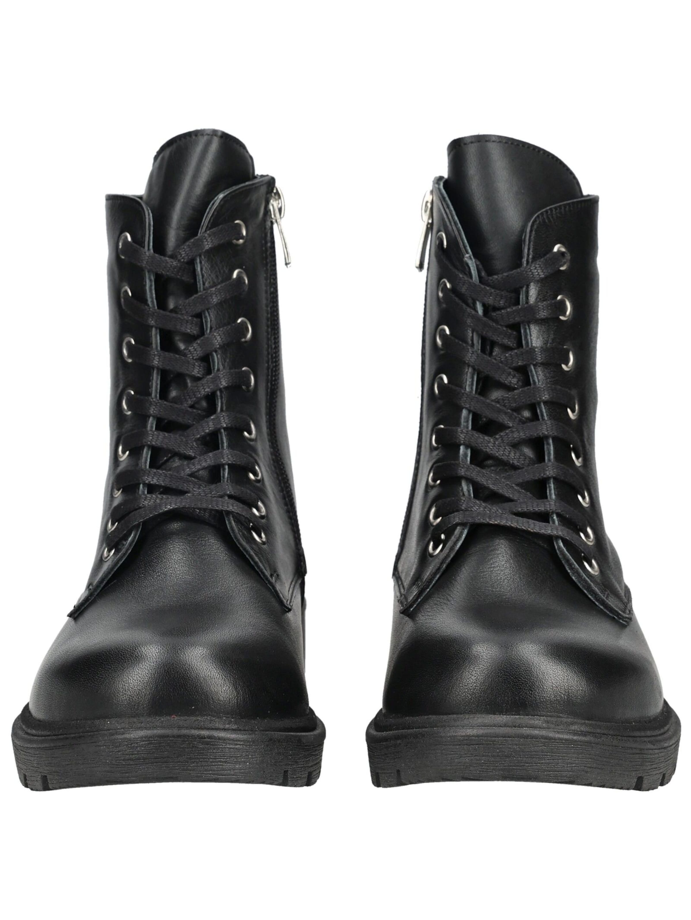 ANDREA CONTI Lace-up bootie in Black