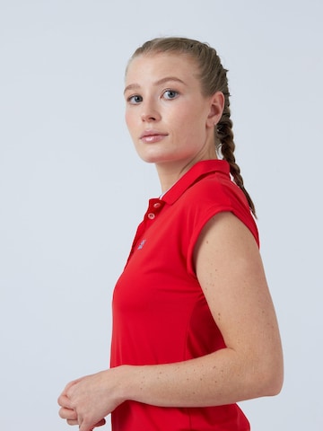 SPORTKIND Funktionsshirt 'Polo Shirt Loose-Fit'‌‌‌‌‌‌‌‌ in Rot