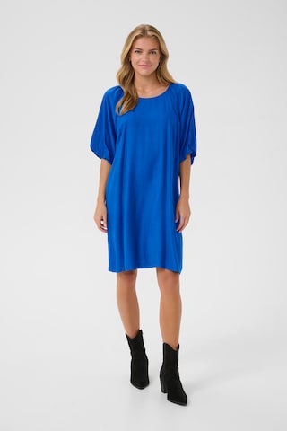 Cream Dress 'Estella ' in Blue