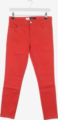 J Brand Pants in S in Red: front