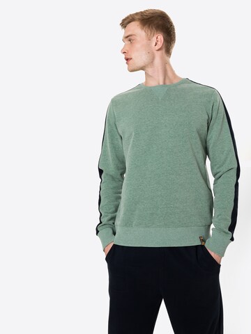 Fli Papigu - Sweatshirt 'Mausebär' em verde