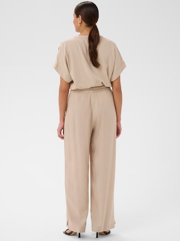 Kaffe Wide Leg Bukser 'KAmilia' i grå