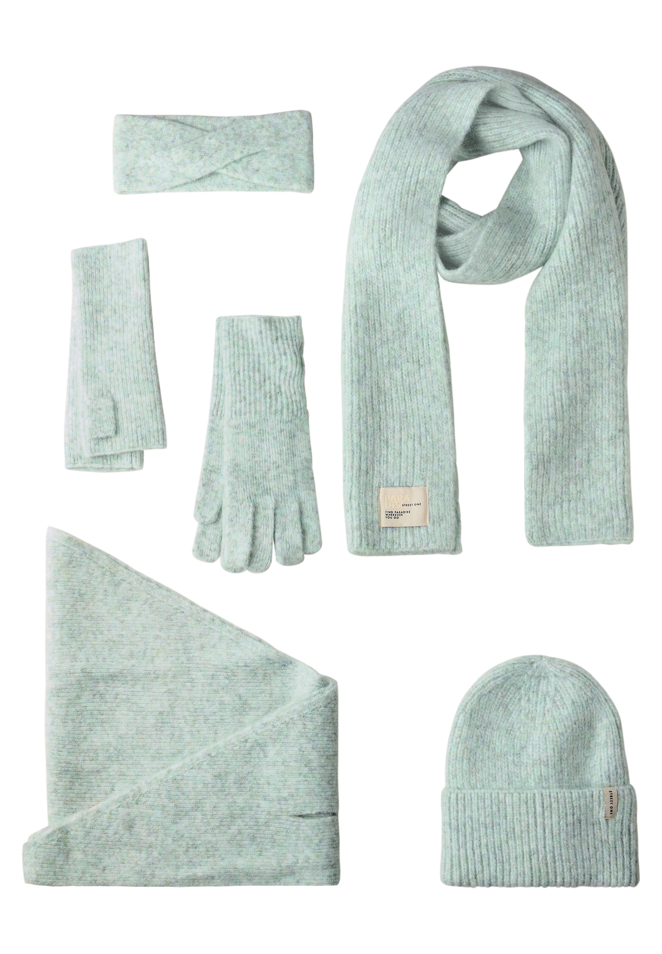 STREET ONE Scarf in Green