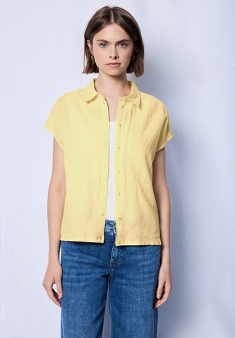 Street One Studio Bluse in Gelb: Vorderseite