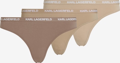 XL dydžio Ilgas vonios chalatas ' Slip mit Logo – 3er-Set ' iš Karl Lagerfeld, spalva – kūno spalva, Prekių apžvalga