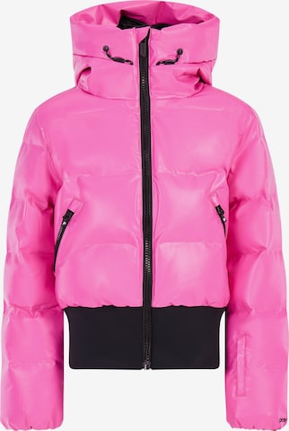PROTEST Sports jacket 'PRTSparkle JR' in Pink: front