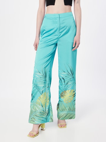 GUESS Loose fit Trousers 'BRISILDA' in Blue: front