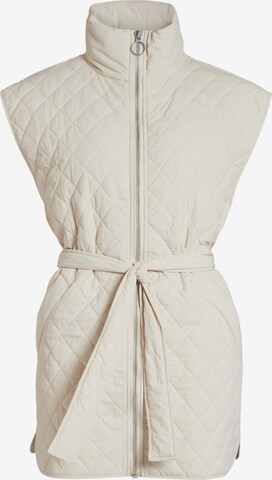 OBJECT Bodywarmer in Beige: voorkant