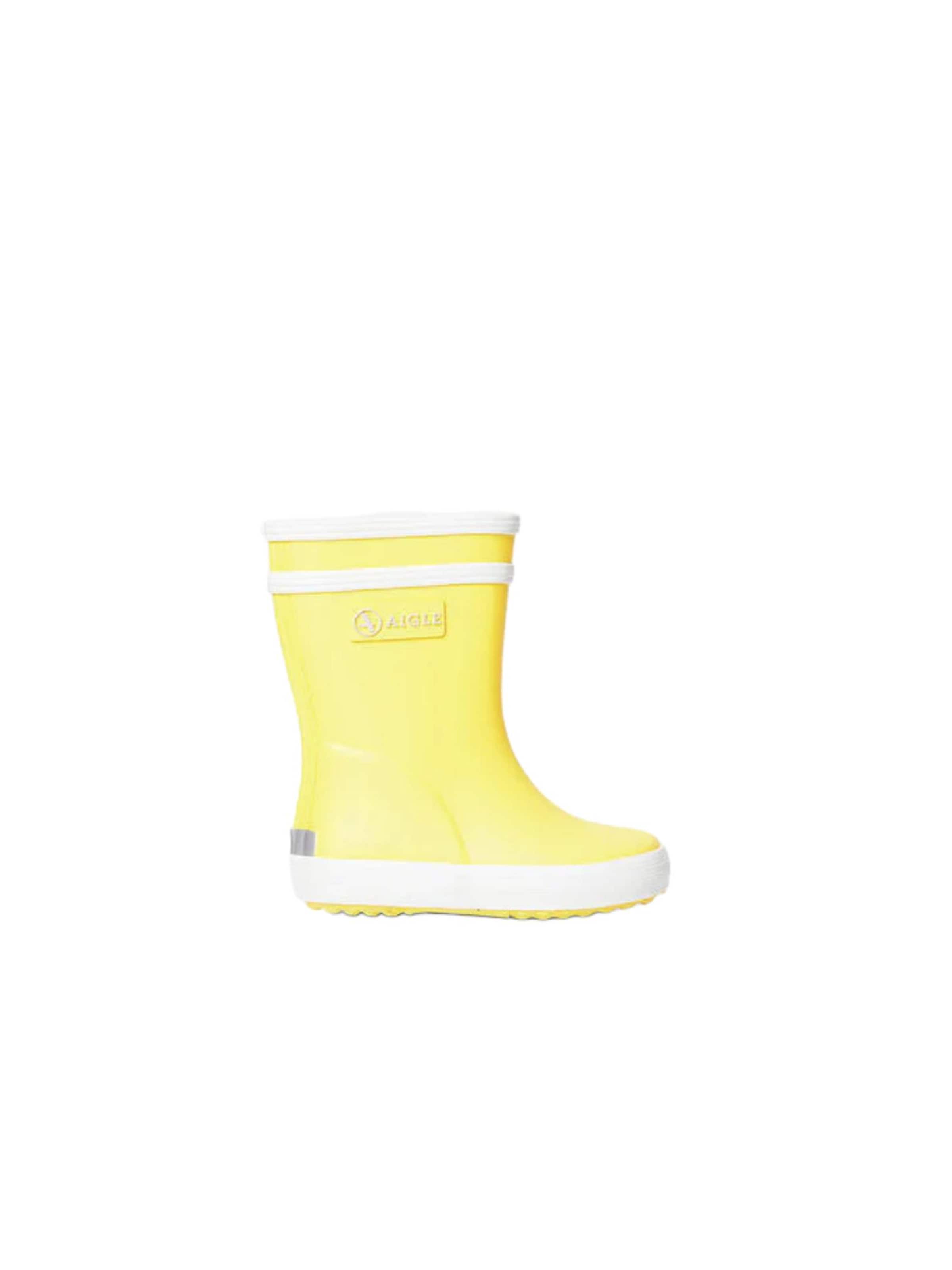 AIGLE - Botas de lluvia 'BABY FLAC' en amarillo: frente