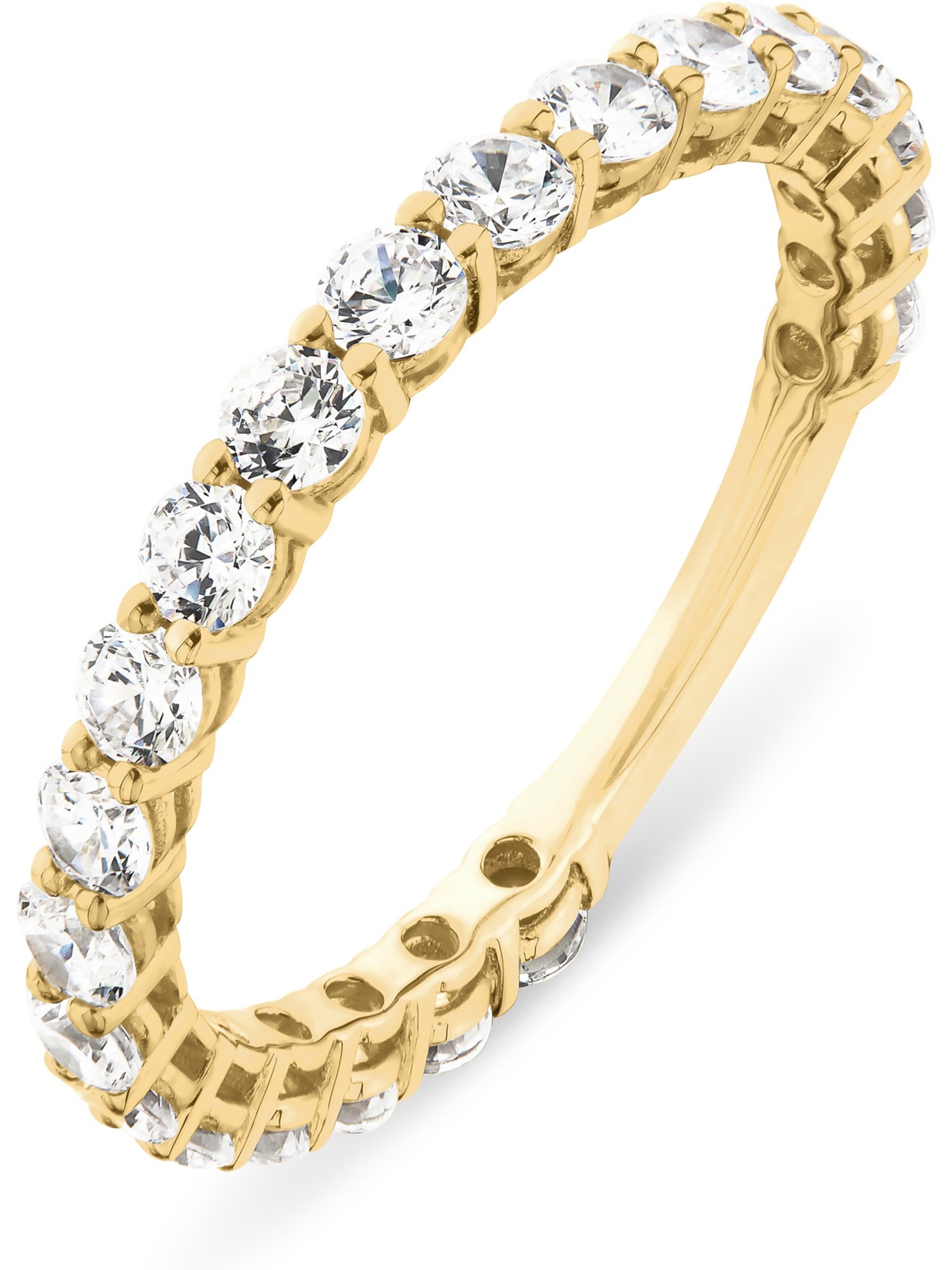 FAVS Ring in Gelb: Vorderseite