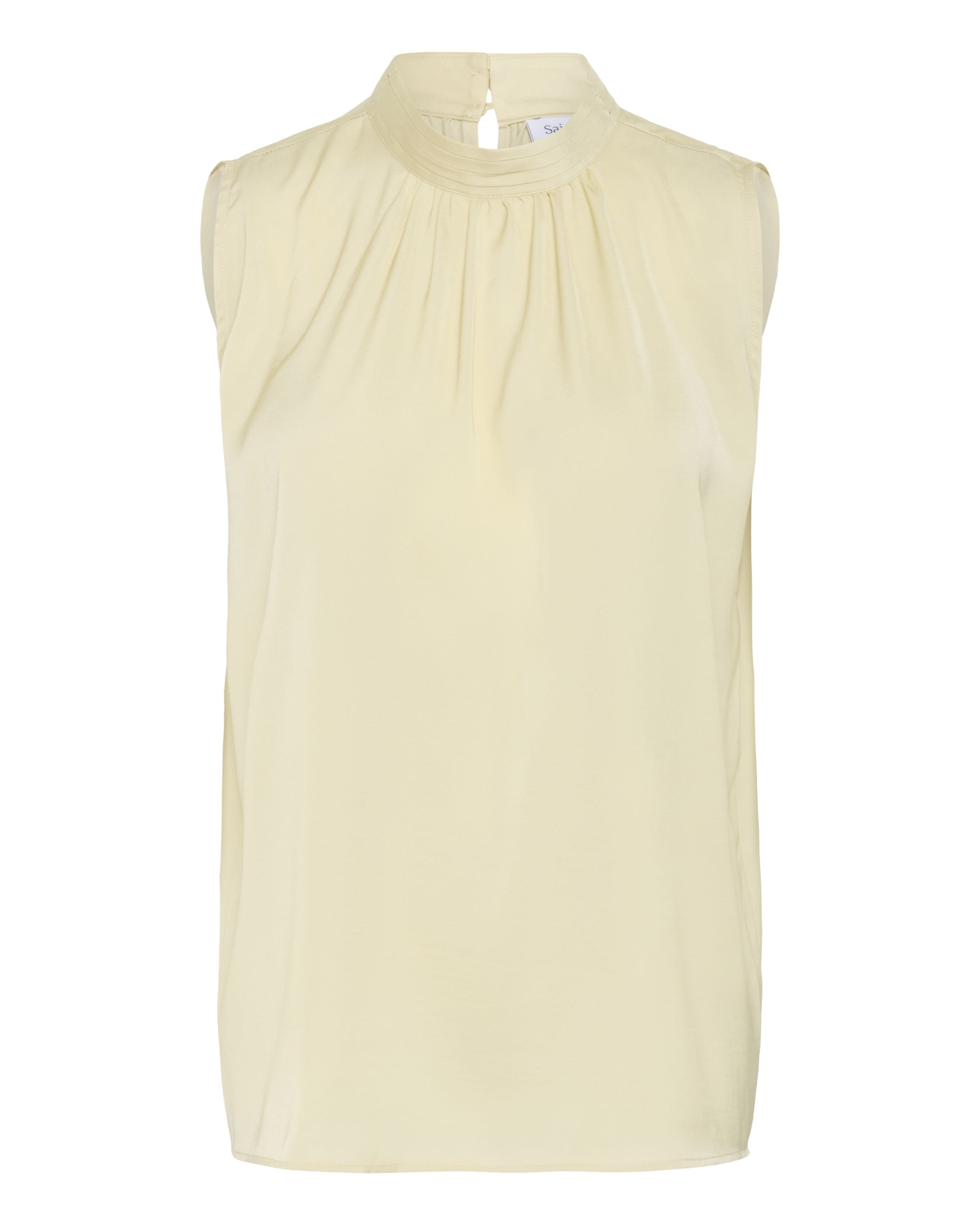 SAINT TROPEZ - Blusa en amarillo: frente
