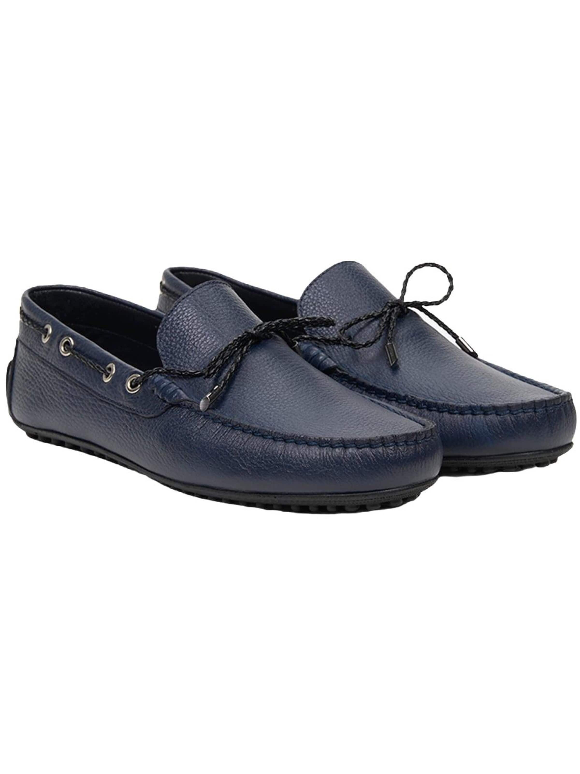 Mocassin 'Loafer' Desa en bleu : devant