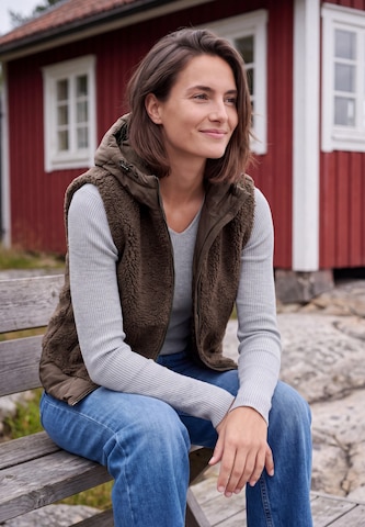 Gilet di CECIL in marrone: frontale