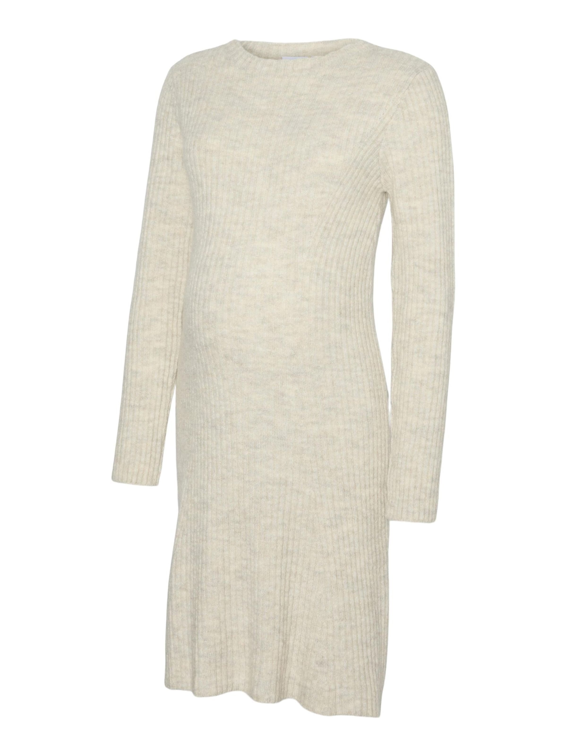 MAMALICIOUS Kleid 'MLPalia' in beigemeliert, Produktansicht