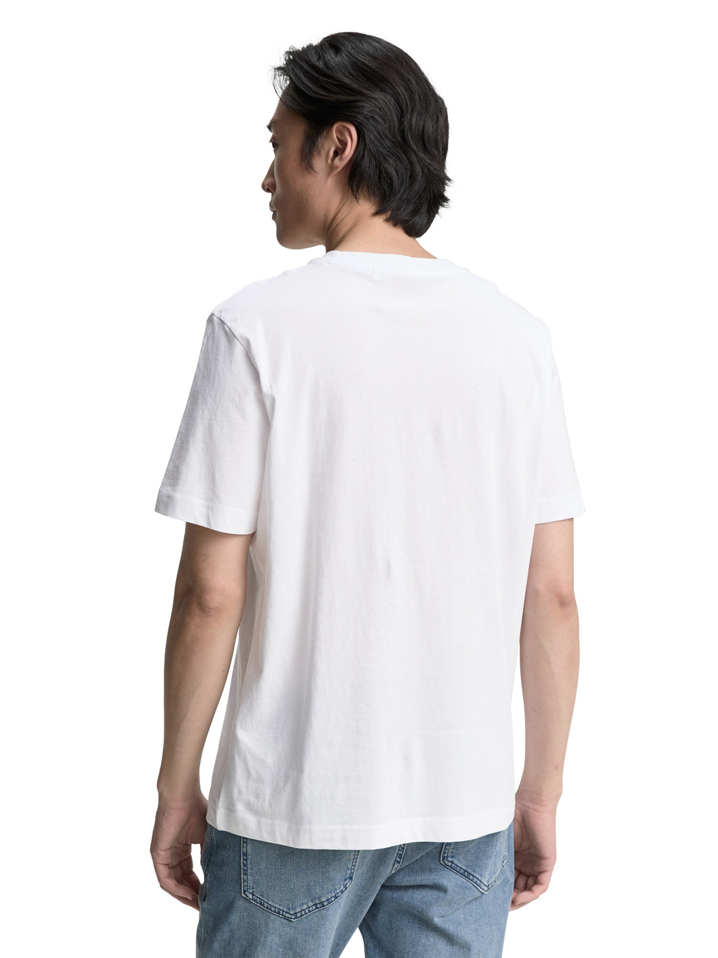 TOM TAILOR - Camiseta en blanco