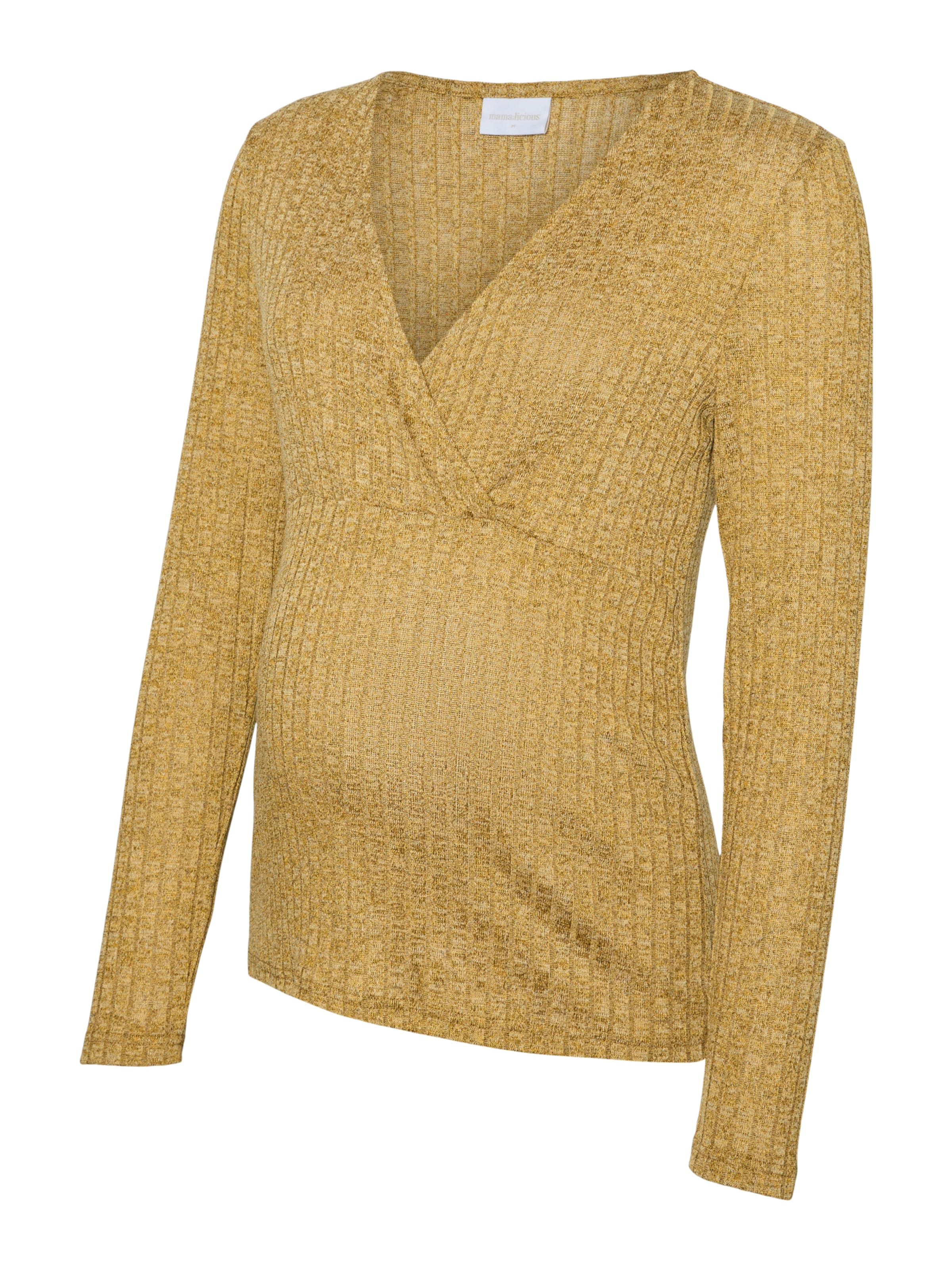 MAMALICIOUS Shirt 'MLZENIA TESS' in mottled brown, Item view