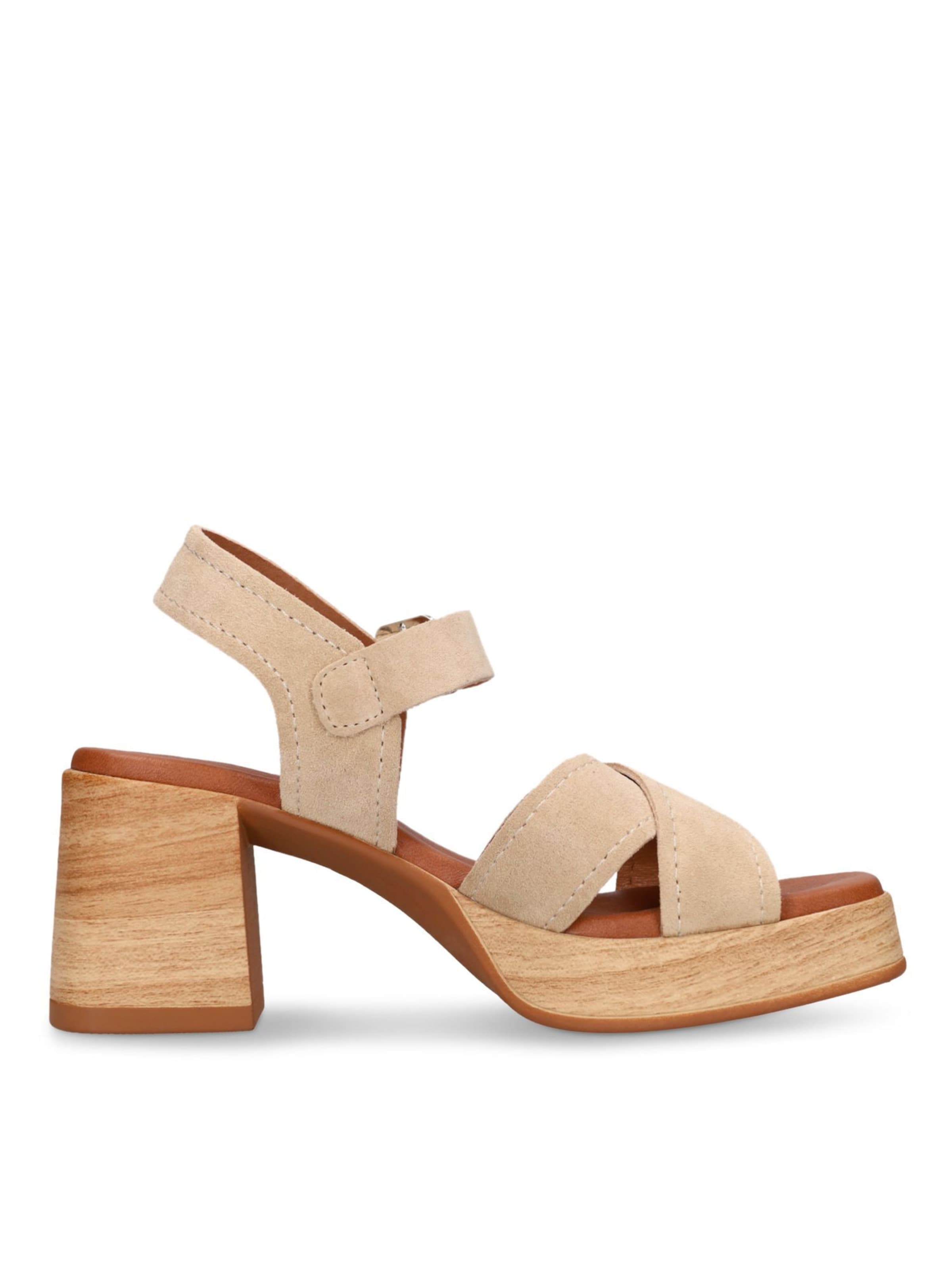 Sandales à lanières MANFIELD en beige