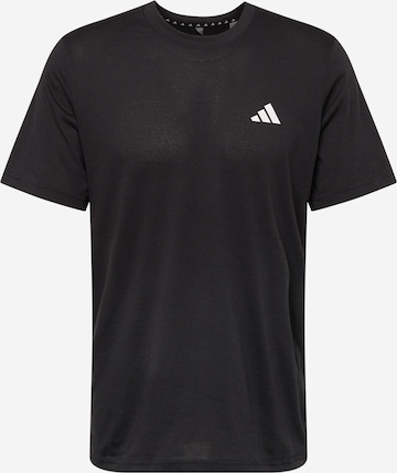 T-Shirt fonctionnel 'Train Essentials Comfort ' ADIDAS PERFORMANCE en noir : devant