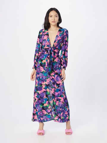 Robe Nasty Gal en violet : devant