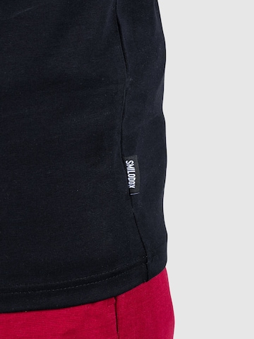 Smilodox Shirt 'Pat' in Schwarz