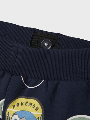 Regular Pantalon 'Pokémon Trading Card Game' NAME IT en bleu