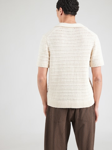 Abercrombie & Fitch Pulover 'May4 Rafia Breedy' | bež barva