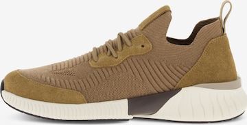 Boggi Milano Sneakers laag in Beige: voorkant