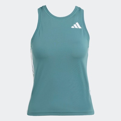 ADIDAS PERFORMANCE Sports Top in Turquoise / White, Item view