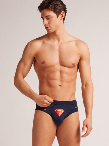 IUMAN Intimissimi Uomo Slip 'DC Comics Superman' in Blau