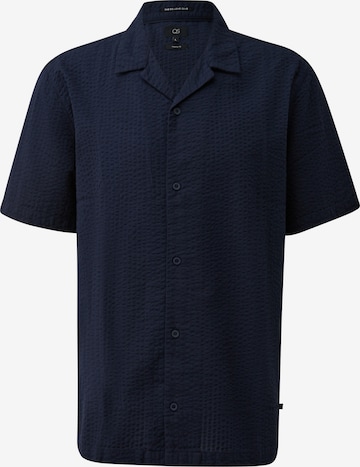 Coupe regular Chemise QS en bleu : devant
