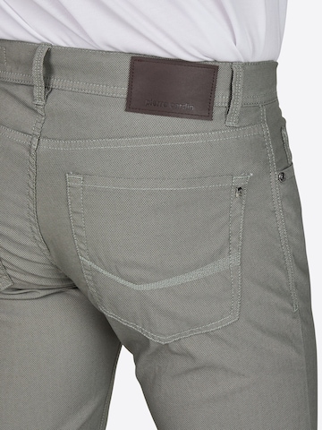PIERRE CARDIN Tapered Chino trousers 'Lyon' in Grey