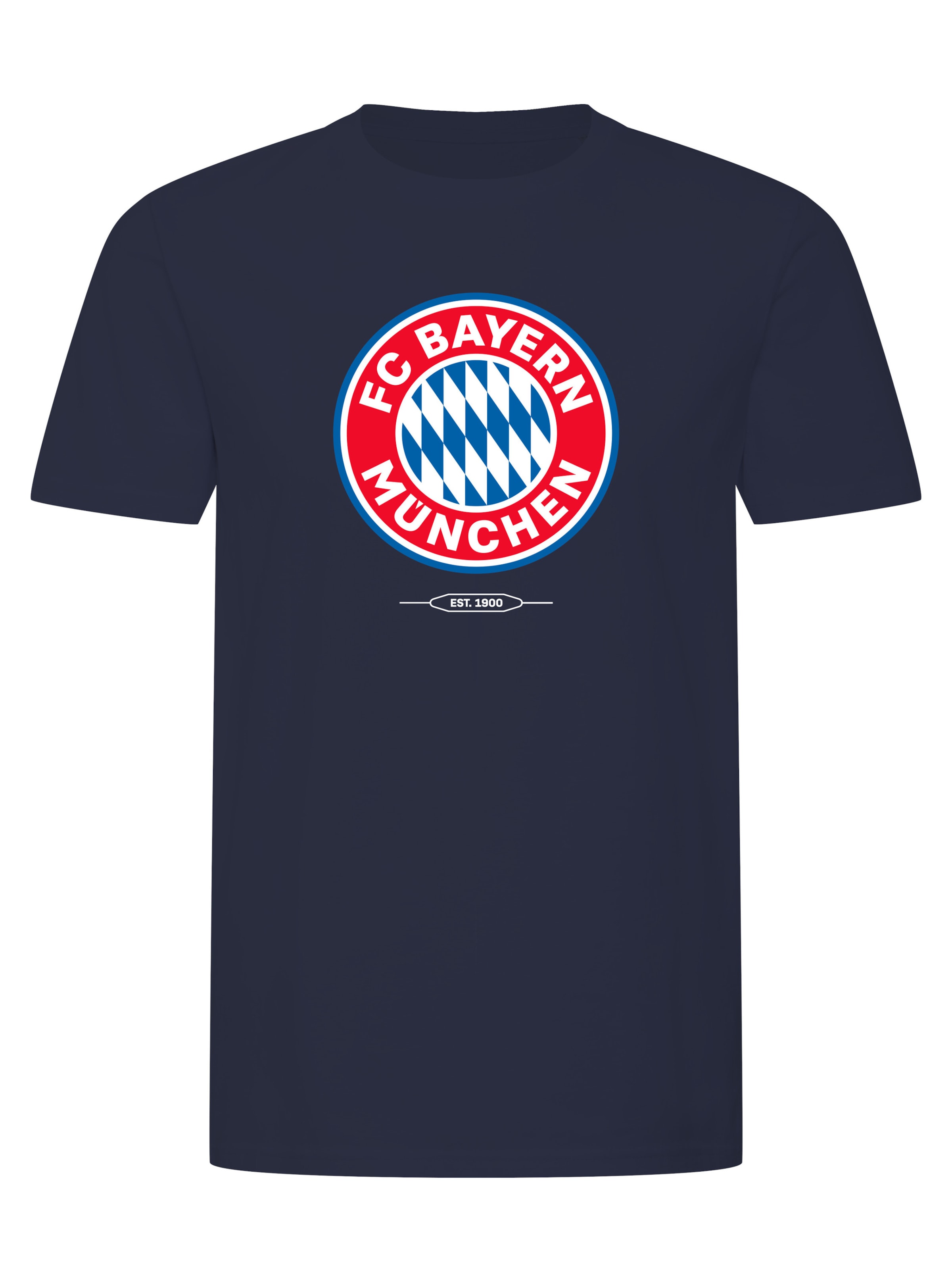 FC BAYERN MÜNCHEN T-Shirt 'Essential' in Blau: Vorderseite