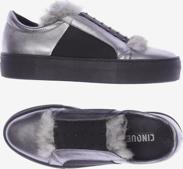 CINQUE Flats & Loafers in 37 in Silver: front