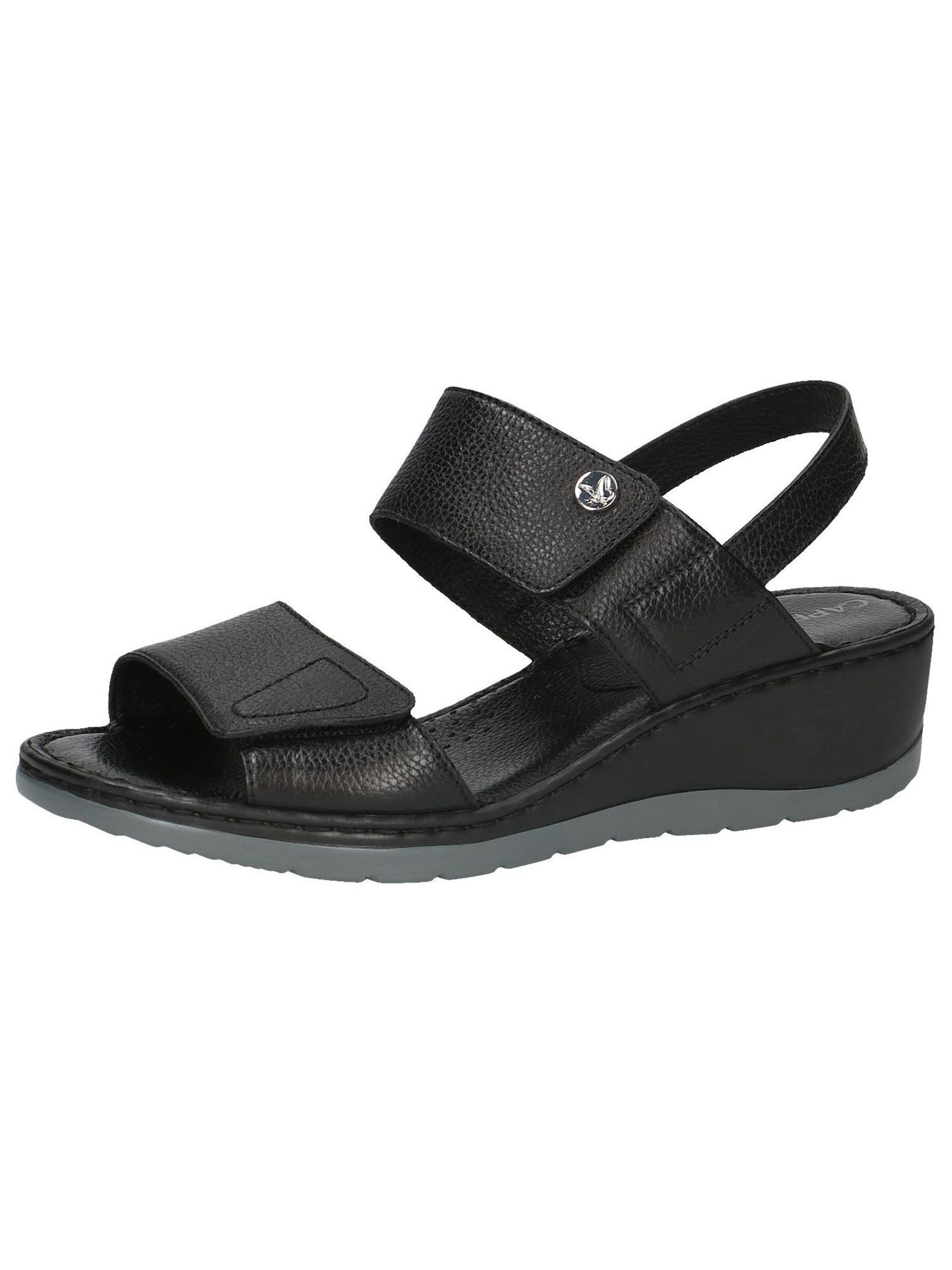 CAPRICE Sandal in Black: front