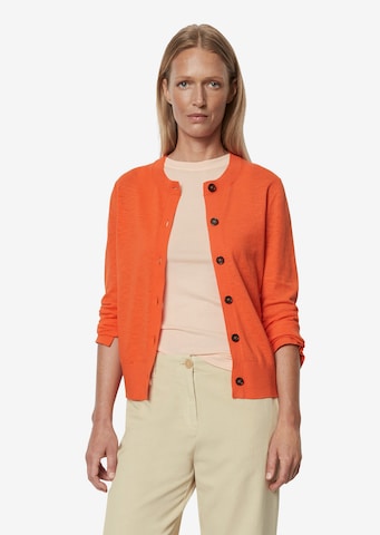 Marc O'Polo Knit Cardigan in Orange: front