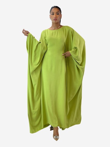 Robe Elara en vert : devant