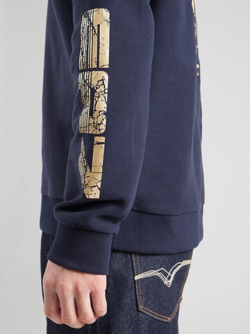 EA7 Emporio Armani - Sweatshirt em azul