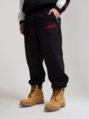 AND1Tapered Hlače - crna boja