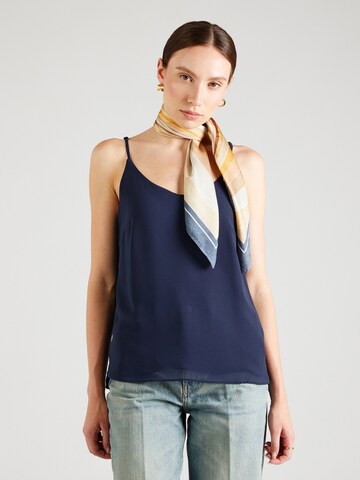 Soft Rebels Top in Blue: front