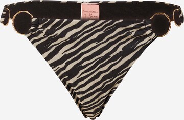 juoda Hunkemöller Bikinio kelnaitės 'Zebra': priekis