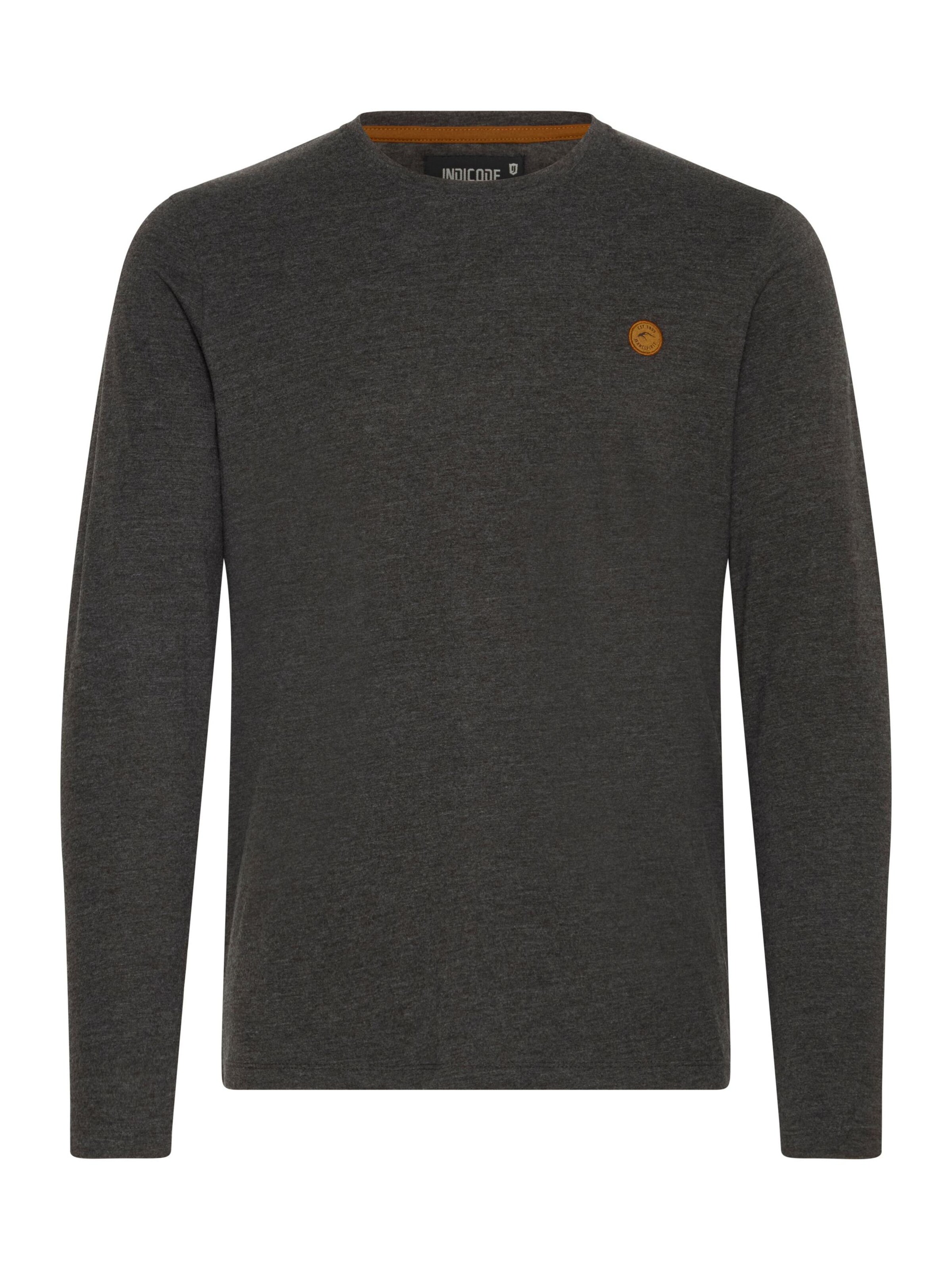 INDICODE JEANS - Camisa em cinzento: frente