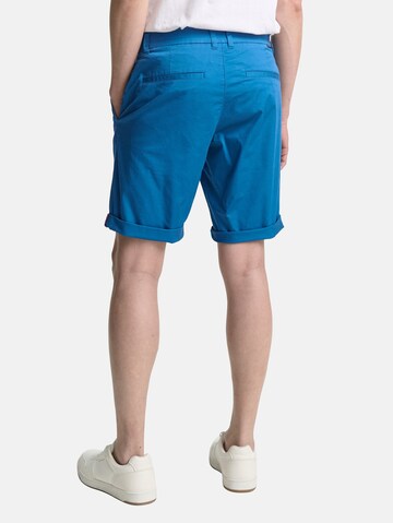 Regular Pantalon chino TOM TAILOR en bleu