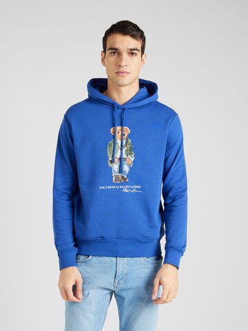 Polo Ralph Lauren Sweatshirt in Blauw: voorkant