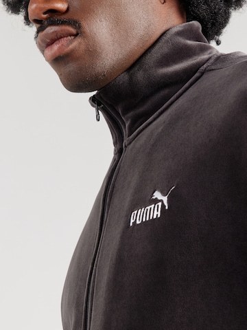 Veste de survêtement 'ESS' PUMA en noir