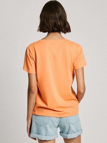 T-shirt 'Macy' Pepe Jeans en orange
