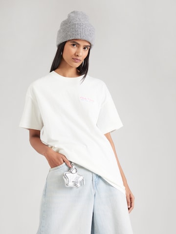 Maglietta 'FLOWER CHELLO' di VANS in beige: frontale