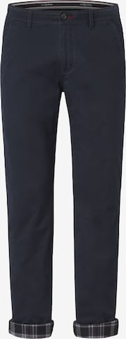 REDPOINT Chino Pants in Blue: front